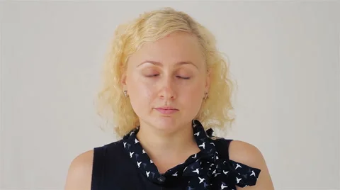 Exercises For the Eyes of the Young Instructor Stock Footage 64799220