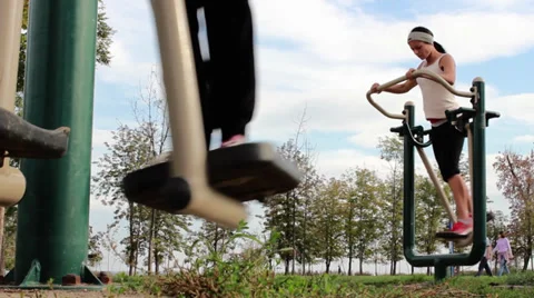 Exercises Stock Footage 32371151