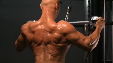 Exercises in gym Stock-Footage 136466998