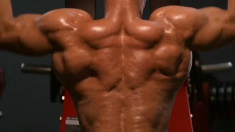 Exercises in gym Video stock 136467428