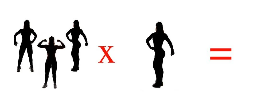Exercises of mathematical subtraction with objects and persons Illustrazione stock