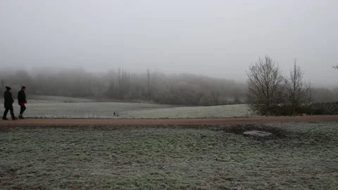 Exercising in the countryside. Stock Footage 146391329