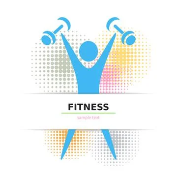 Exercising figure イラスト素材