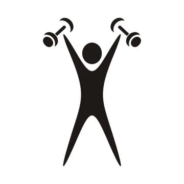 Exercising figure Illustration