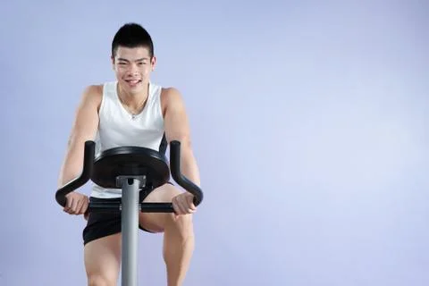 Exercising 写真素材