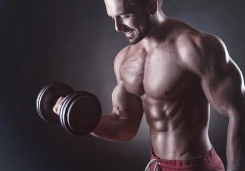 Exercising Foto stock