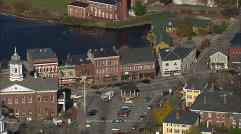 Exeter aerial Stock Footage 65425556