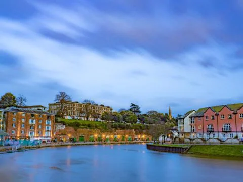 Exeter quay Stock Photos