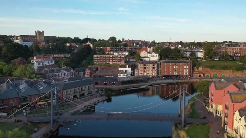 Exeter Quayside Video stock 276832985