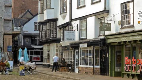 Exeter tea house Stock Photos