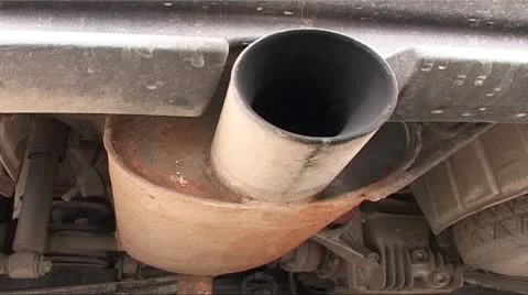 Exhaust Stock Footage 10854648