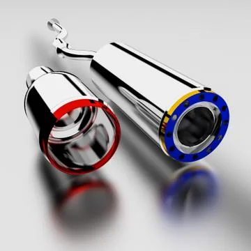 Exhaust. Stock Illustration