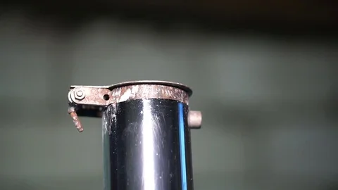 Exhaust pipe of muffler Stock-Footage 80320328