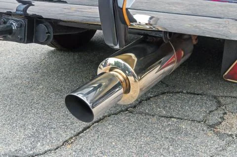 Exhaust pipe Stock Photos