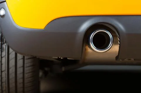 Exhaust pipe Stock-Fotos