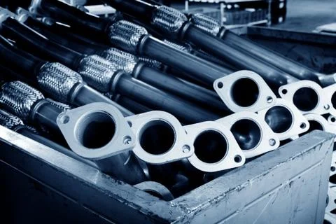 Exhaust pipe Stock Photos