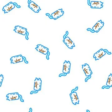 Exhaust pipe vector seamless pattern Stock Illustration