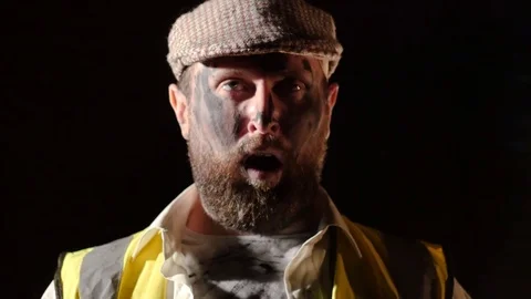 Exhausted worker yawning Stock Footage 79077667