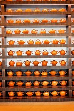Exhibited pottery Free Stock Photos