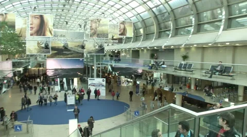 Exhibition area at Boot Dusseldorf  Stock-Footage 46942164