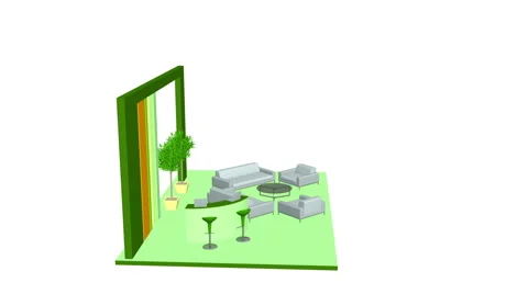 Exhibition booth project Stock Footage 68522355