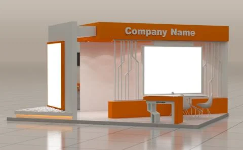 Exhibition Design Concept Illustration
