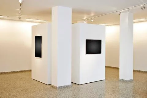 Exhibition gallery Stock Photos