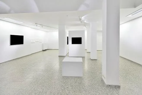 Exhibition gallery Stock Photos