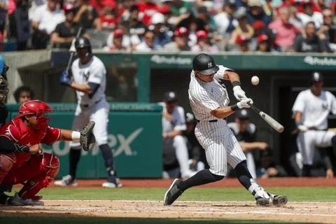 Exhibition game - Mexico Red Devils vs New York Yankees, Mexico City - 24 Mar 20 Stock Photos
