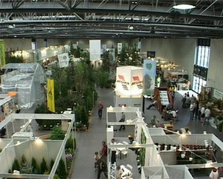 Exhibition hall Stock Footage 72514
