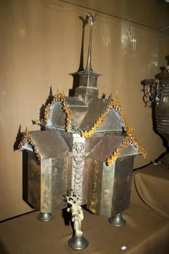 Exhibition of objects in Tula Museum of Fine Arts Stock Photos