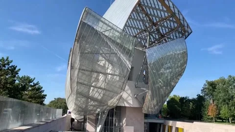 Exhibition in Paris addresses a creative dialogue between artists Claude Monet,  Stock Footage 217489656