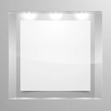 Exhibition shelf 03 Stock Illustration