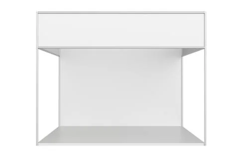 Exhibition standard stand for presentation 스톡 일러스트