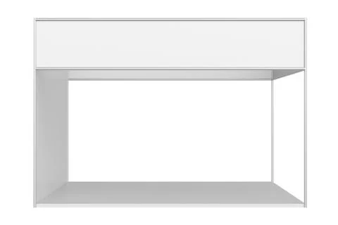 Exhibition standard stand for presentation Illustrazione stock