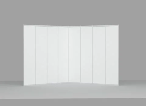 Exhibition stands 3d rendering illustration 스톡 동영상 270163004
