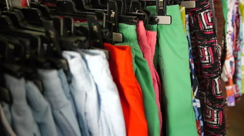 Exhibitor shorts Stock Footage 62466697