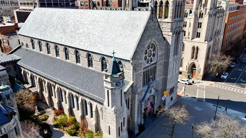 Exhibits - Cathedral of the Immaculate Conception - Syracuse, NY Stock Photos