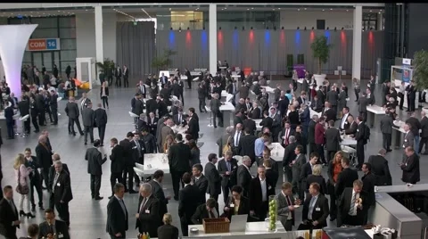 Exihibition hall (overview) Stock Footage 62254895