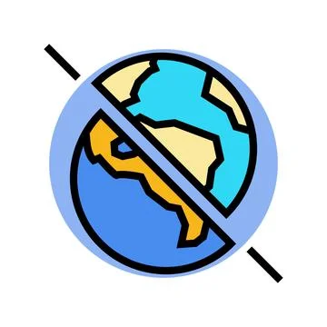 The existence of parallel universes color icon vector illustration Illustrazione stock