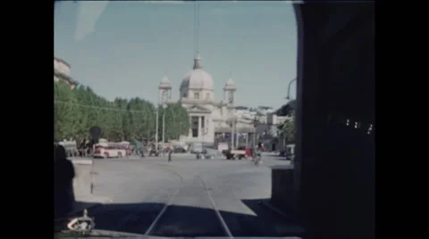 Exit Archway in Rome Stock Footage 47973113