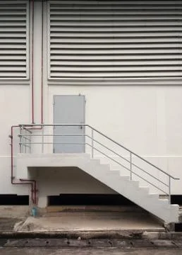 Exit the fire door Stock Photos