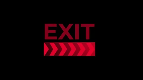 EXIT Stock Footage 334461570