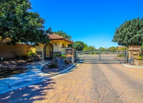 Exit Gate At Secure Subdivision Photos