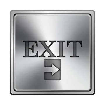Exit icon Stock Illustration