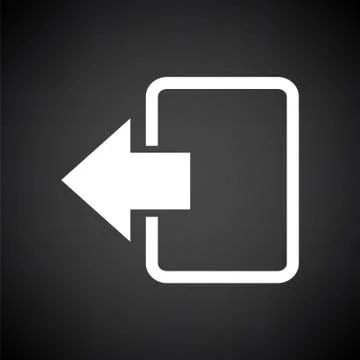Exit Icon Stock Illustration