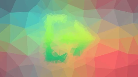 Exit leave emergency fade technological tessellation looping pulsing triangle Stock Footage 109239389