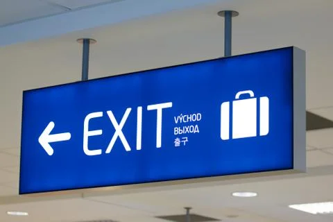 Exit Stock Photos