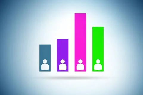 Exit poll concept for elections Stock Illustration
