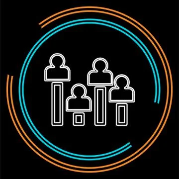 Exit poll concept icon. element illustration. Stock Illustration